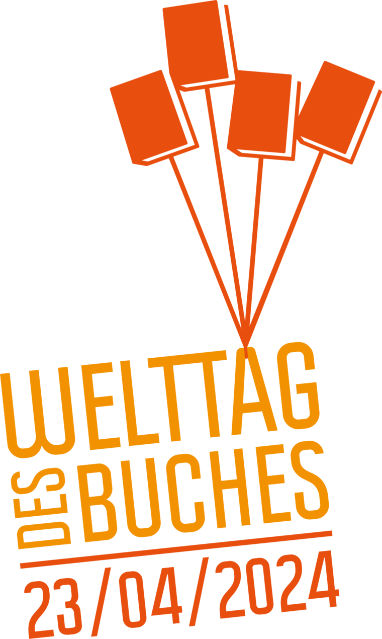 Logo Welttag des Buches 2024