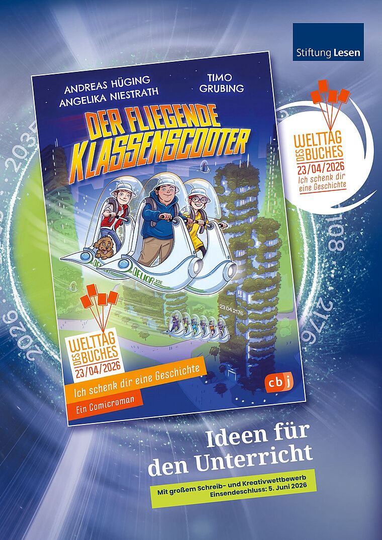 Unterrichtsmaterial Welttag des Buches 2026