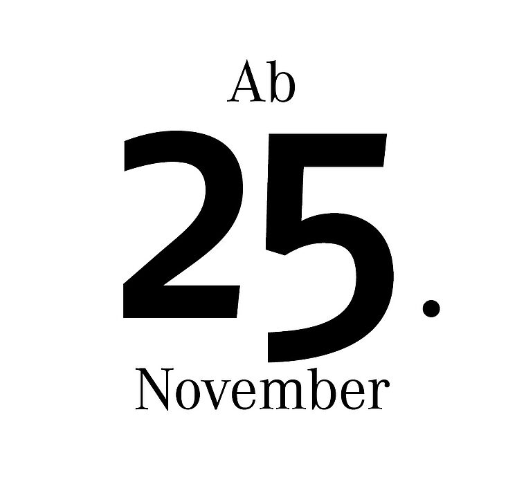 Ab 25. November Gutscheine bestellen