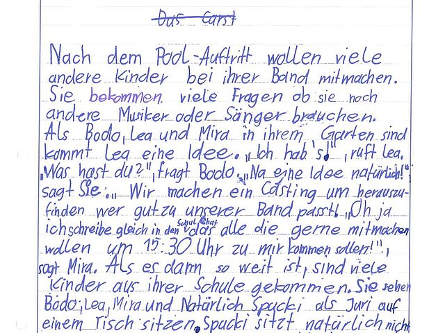 Platz 2: Klasse 4, Grundschule Marktoffingen, 86748 Marktoffingen