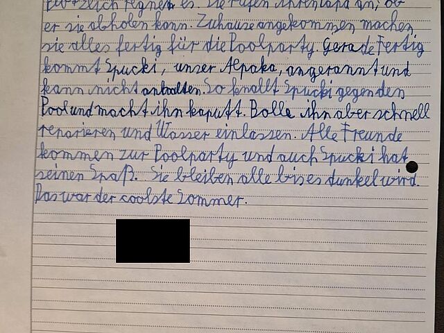 Sonderpreis: Klasse 3/4, staatl. überreg. FÖZ Hören "Schule am Südpark", 99096 Erfurt
