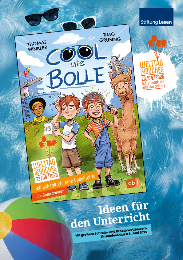 Unterrichtsmaterial Welttag des Buches 2025